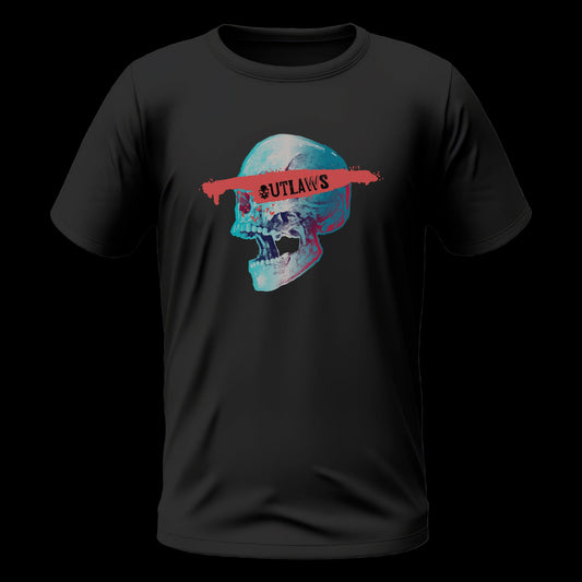 Camiseta Digital Skull by Outlaws